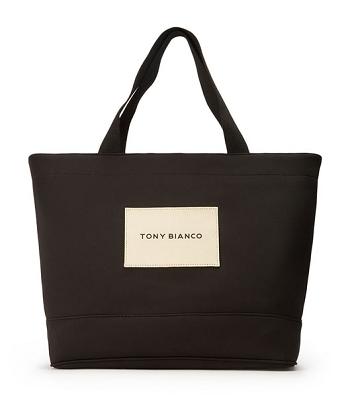 Tony Bianco Jenna Black Scuba Shoulder Bag Tillbehör Svarta | SEJBT60257