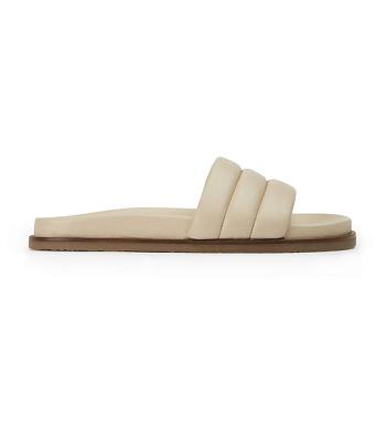 Tony Bianco Lucas Vanilla Nappa 1.5cm Sandaler Ljusgula | ZSEMJ57856