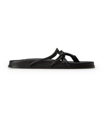 Tony Bianco Luelle Black Nappa Sandaler Svarta | XSEBH95885