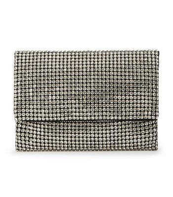 Tony Bianco Maddox Clear Crystal Clutch Tillbehör Silver | SECVG15680