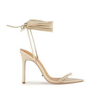 Tony Bianco Millie Vanilla Snake 10.5cm Stilettklackar Ljusgula | SEZPD68350