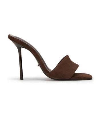 Tony Bianco Natalie Espresso Mocka 10.5cm Stilettklackar Choklad | BSESO99516