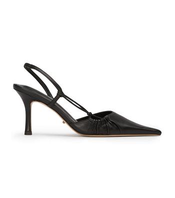 Tony Bianco Sakai Black Nappa 8cm Court Skor Svarta | SEXBR13762