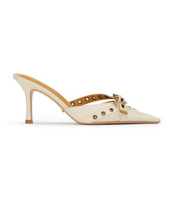 Tony Bianco Savoir Bone Venice 8cm Låga klackar Beige | ZSEMJ47496