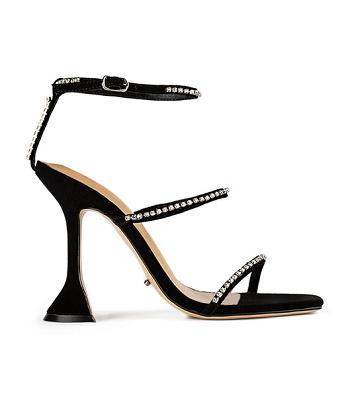 Tony Bianco Shy Black Mocka 10.5cm Stilettklackar Svarta | SEZDE16545