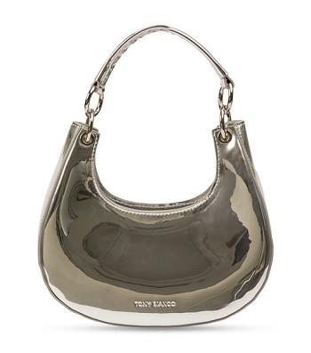 Tony Bianco Talia Silver Shine Mini Handbags Tillbehör Silver | SEEGJ50639