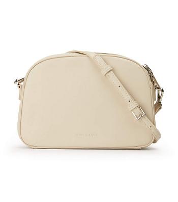 Tony Bianco Woodstoc Vanilla Läder Cross Body Bag Tillbehör Ljusgula | DSEVO68660